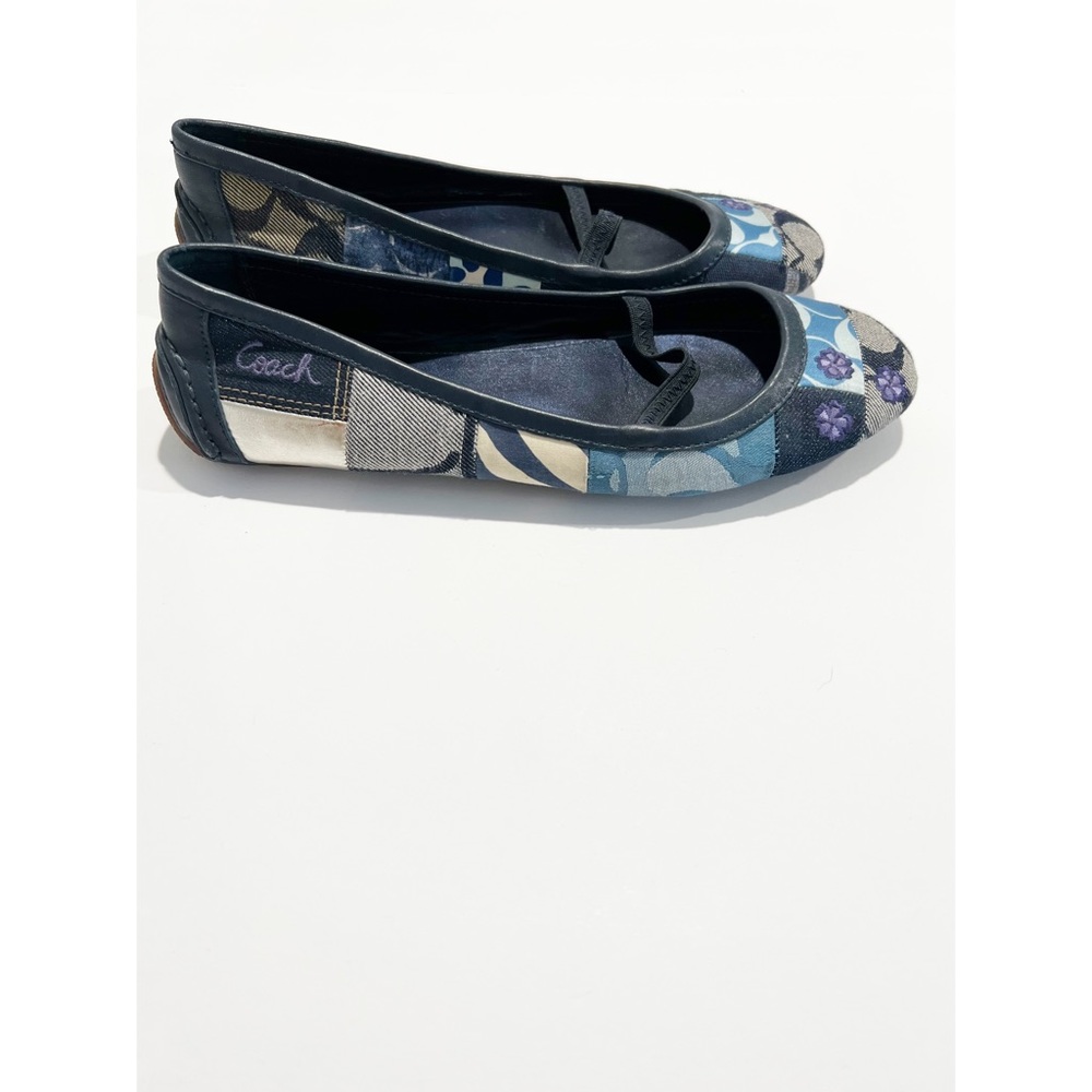 Coach Jessie patchwork ballet flats 8.5